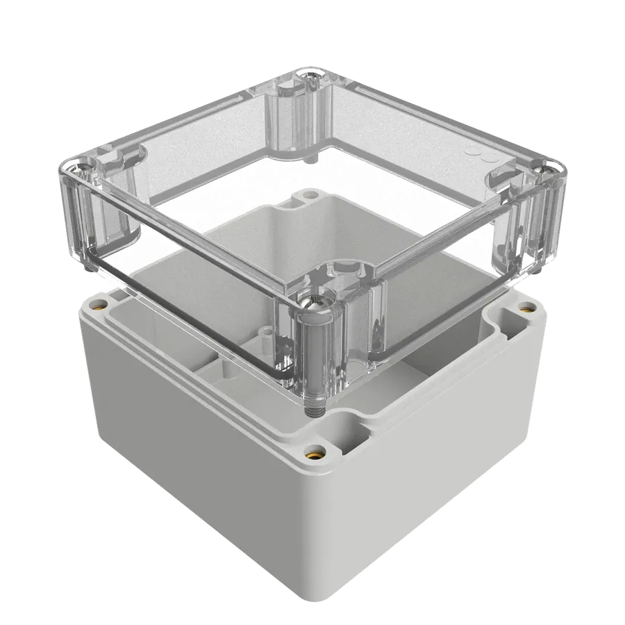 MBX 121290 BK 模块机箱（透明盖） 产品图