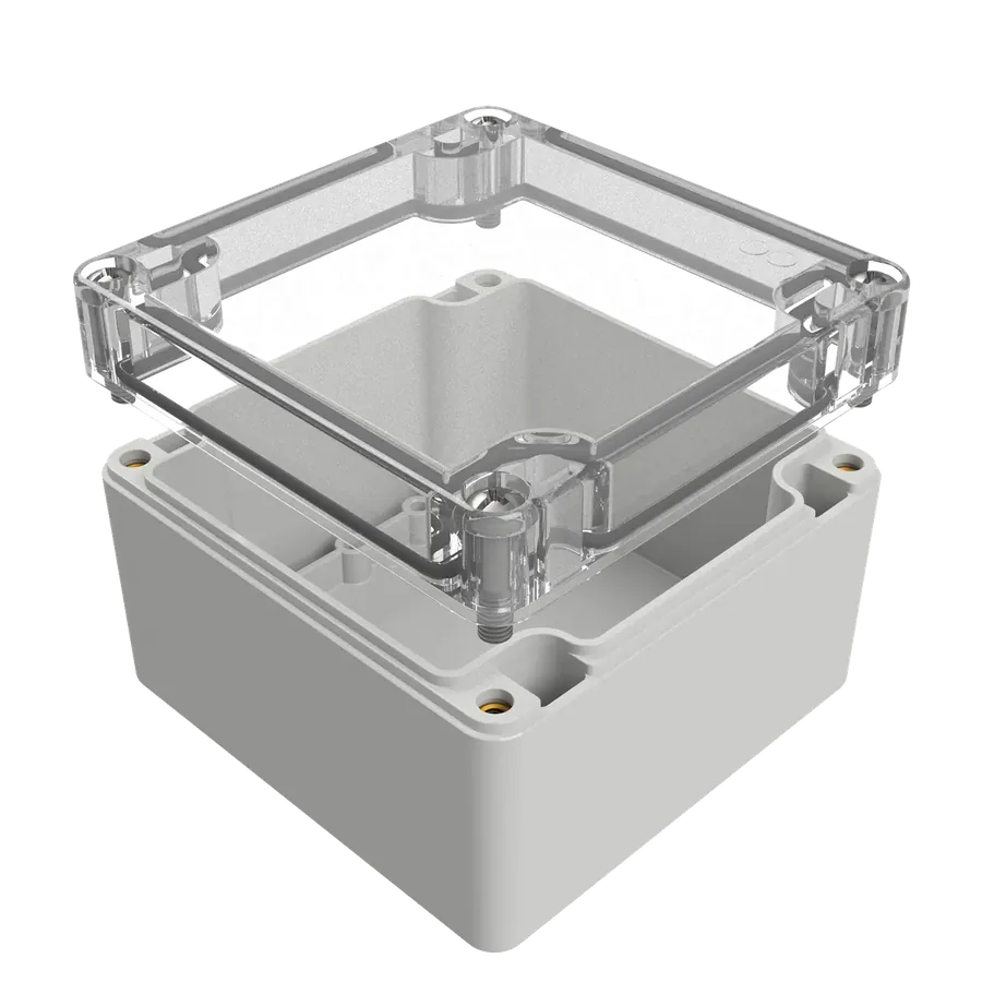 MBX 121280 BK 模块机箱（透明盖） 产品图